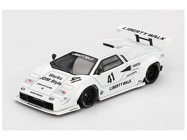 Lamborghini Countach LB-WORKS Tokyo Auto Salon 2024 White (Left Hand Drive)