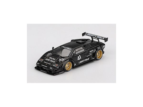 Lamborghini Countach Lb-Works Black (Left-Hand Drive)