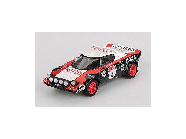 Lancia Stratos Hf Rally Sanremo 1978 Winner #4 (Left-Hand Drive)