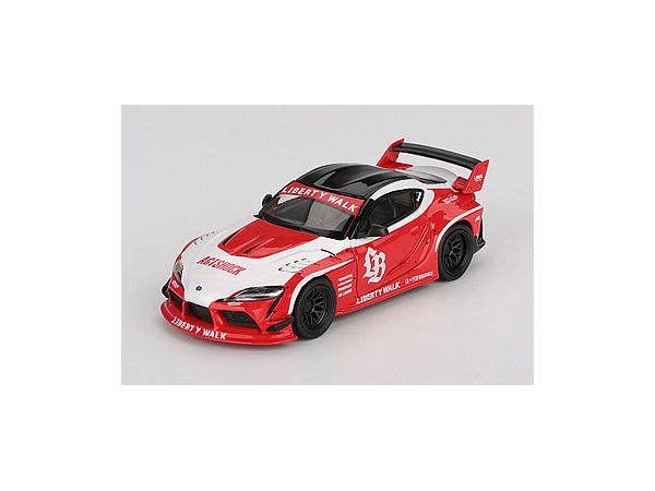 Lb Works Gr Supra Red/White (Left-Hand Drive)