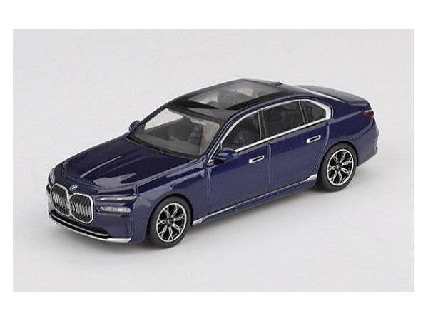Bmw I7 Xdrive60 Tanzanite Blue Metallic (Left-Hand Drive)