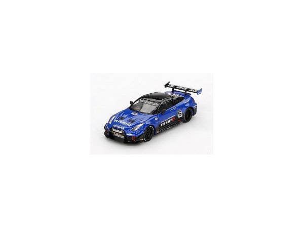 Lb-Silhouette Works Gt Nissan 35Gt-Rr Version 2 Blue (Right-Hand Drive)