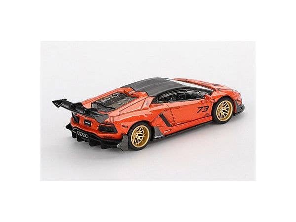 Lb Works Lamborghini Aventador Limited Edition Orange Mdx 2025 (Right-Hand Drive)