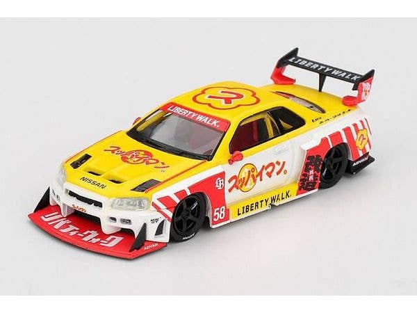 Nissan LB-ER34 Super Silhouette Supaiman Okinawa (Right-Hand Drive)