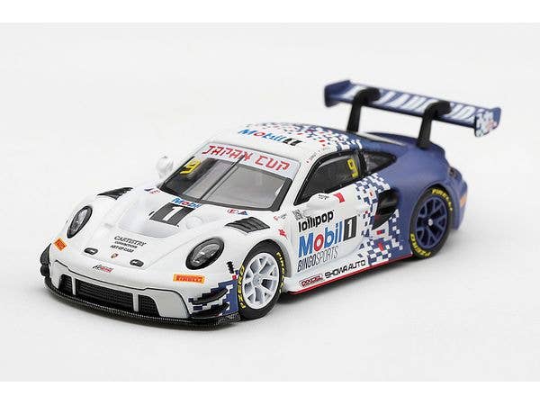 Porsche 911 GT3 R (992) Japan Cup 2026 Race 2 Winning Car #9 BINGO RACING with LM Corsa (Left-hand drive)