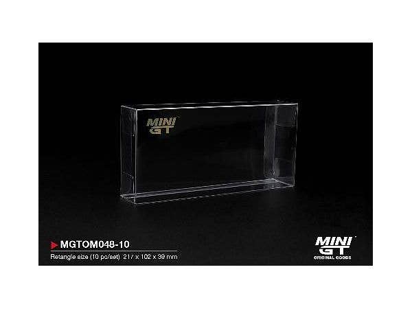 MINI GT Box Protector Type D: Rectangular (10 pieces/set)