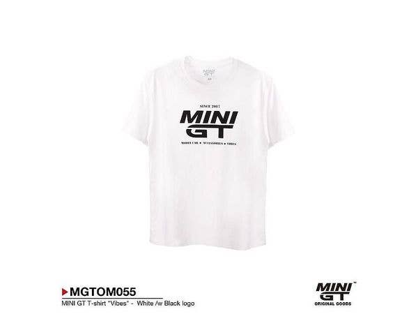MINI GT Vibes White with Black Logo T-Shirt - XS