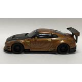 LB Works Nissan GT-R R35 Type 2 Rear Wing Ver. 3 Metallic Brown
