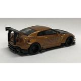 LB Works Nissan GT-R R35 Type 2 Rear Wing Ver. 3 Metallic Brown