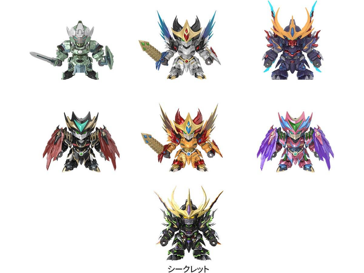 Legend of Star General Series Trading Figure Vol.2 1Box 6pcs