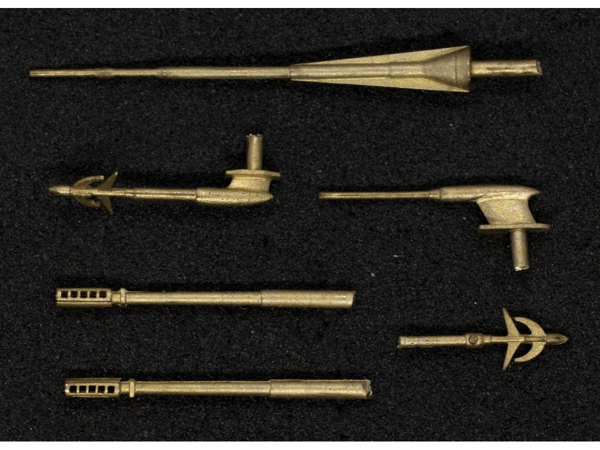 Pitots, antennas and cannon barrels for MIG-23 MLD
