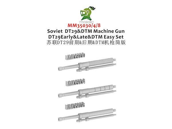 WWII Soviet DTM Machine Gun Easy Set