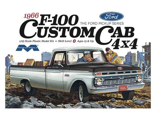 1966 Ford F-100 Custom Cab 4x4 Pickup