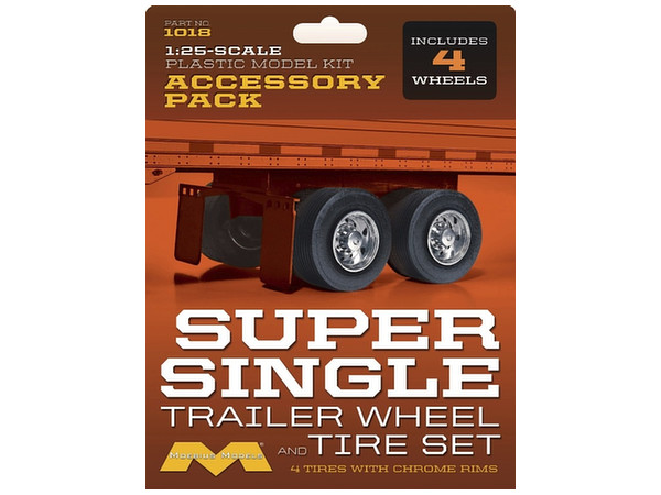 Super Single Trailer Wheel & Tire Set