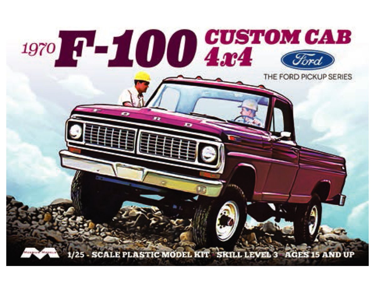 1970 Ford F-100 Custom Cab 4x4 Pickup Truck