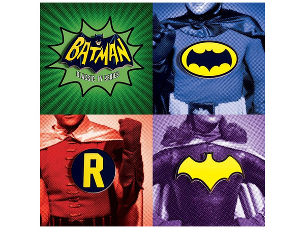 Batman Classic TV Series Lapel Pin Badge Set