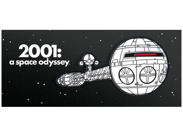 2001: A Space Odyssey Discovery Lapel Pin Badge