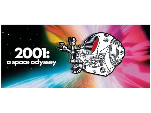 2001: A Space Odyssey Space Pod Lapel Pin Badge