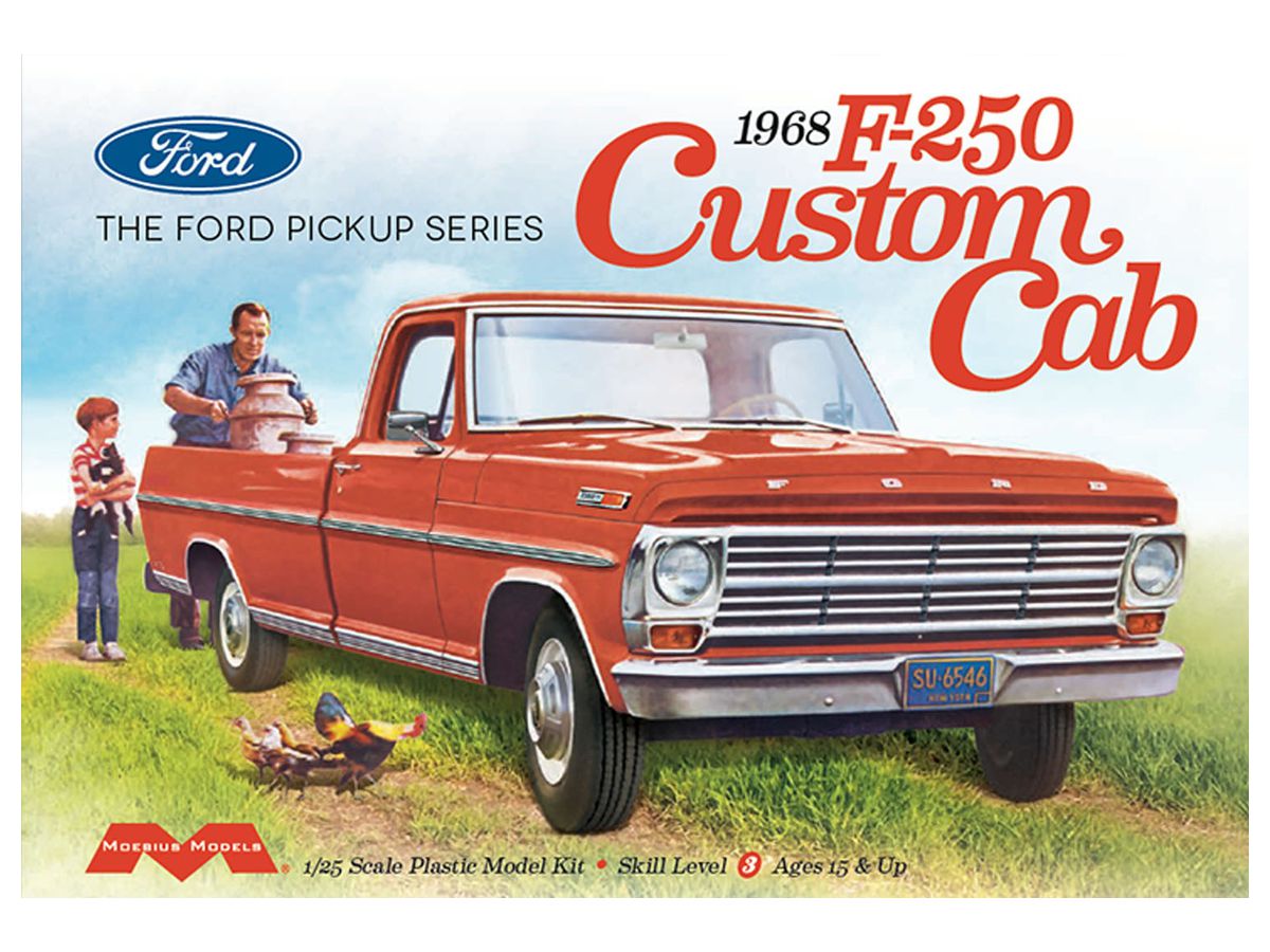 1968 Ford F-250 Custom Cab Pickup