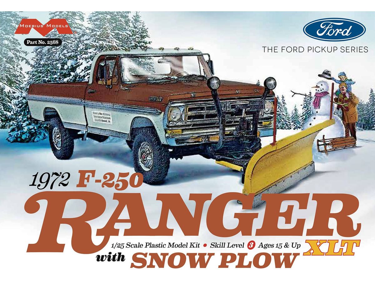 1972 Ford F250 Ranger XLT Snow Plow Equipped