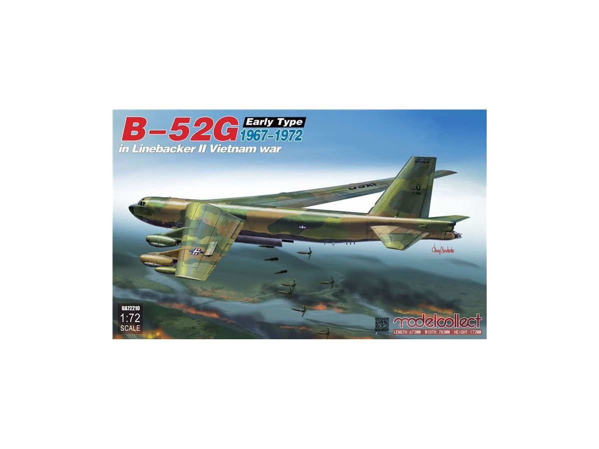 B-52G Early Type in Linebacker II Vietnam War 1967-1972