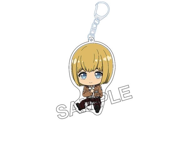 Tv Anime Attack On Titan: Petanko Acrylic Keychain Vol.1 Armin