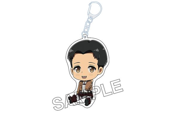 Tv Anime Attack On Titan: Petanko Acrylic Keychain Vol.1 Marco