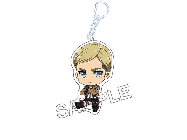Tv Anime Attack On Titan: Petanko Acrylic Keychain Vol.1 Erwin