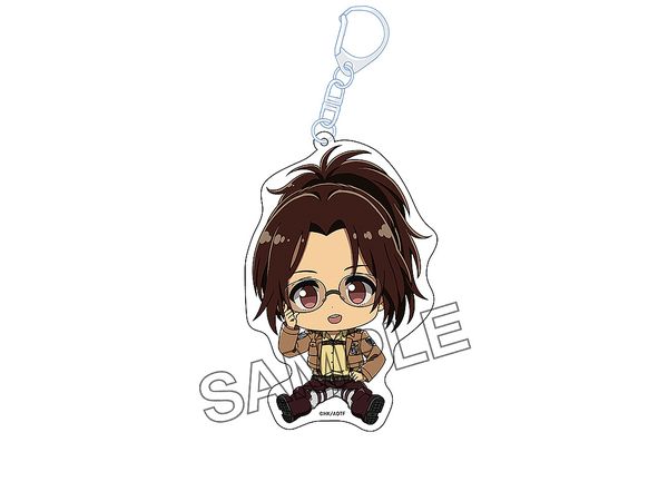 Tv Anime Attack On Titan: Petanko Acrylic Keychain Vol.1 Hanji