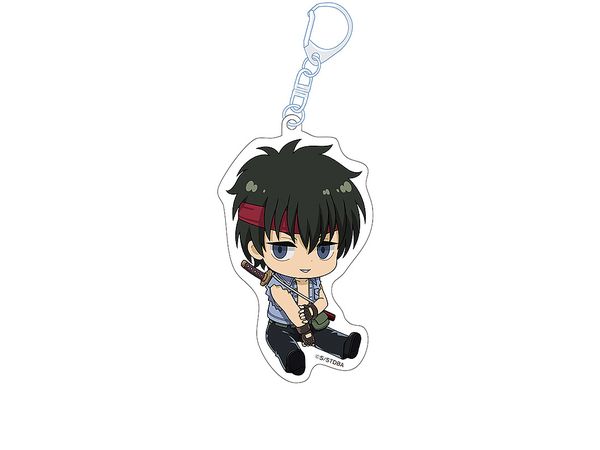 Gintama: Petanko Acrylic Keychain Vol.3 Hijikata Toshiro