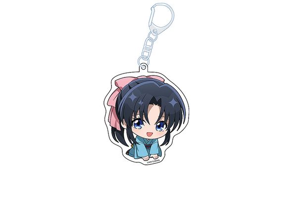 Tv Anime Rurouni Kenshin: Meiji Swordsman Romantic Story - Kyoto Uprising: Petanko Acrylic Keychain Kaoru Kamiya
