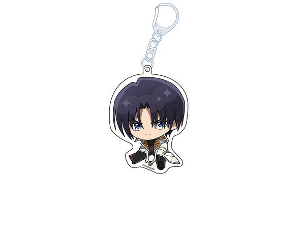 Tv Anime Rurouni Kenshin: Meiji Swordsman Romantic Story - Kyoto Disturbance: Petanko Acrylic Keychain Shinomori Souji