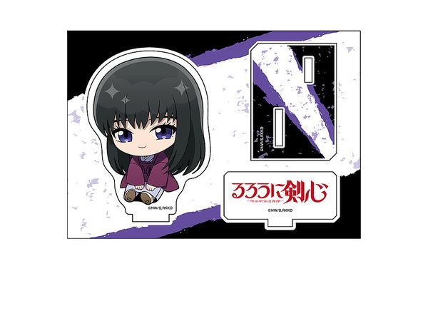 Tv Anime Rurouni Kenshin: Meiji Swordsman Romantic Story - Kyoto Uprising: Petanko Acrylic Figure Takanashi Megumi