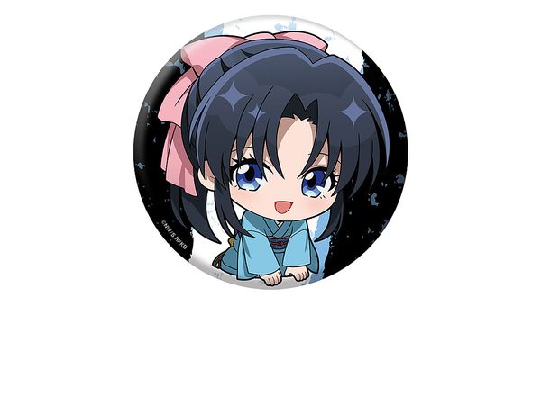 Tv Anime Rurouni Kenshin: Meiji Swordsman Romantic Story - Kyoto Uprising: Petanko Can Badge Kaoru Kamiya