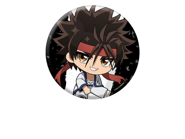 Tv Anime Rurouni Kenshin: Meiji Swordsman Romantic Story - Kyoto Uprising: Petanko Can Badge Sagara Sanosuke
