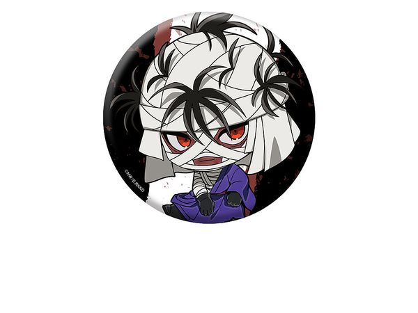 Tv Anime Rurouni Kenshin: Meiji Swordsman Romantic Story - Kyoto Uprising: Petanko Can Badge Shishio Mami