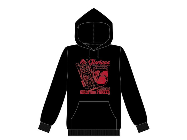 Girls und Panzer das Finale Pullover Parka B / St. Gloriana Girls Academy