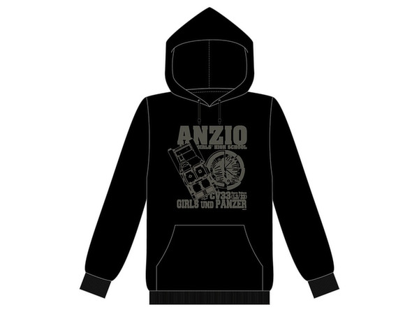 Girls und Panzer das Finale Pullover Parka D / Anzio High School