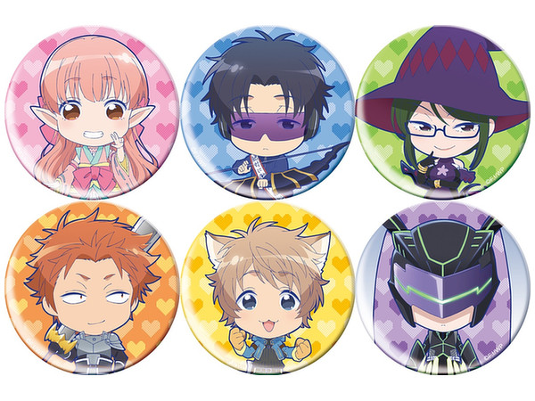 Wotakoi: Love is Hard for Otaku (TV Anime Ver.): Chara Badge Collection 1Box 6pcs