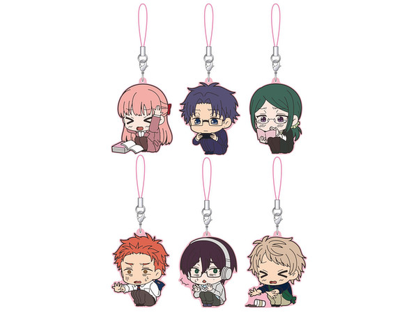 Wotakoi: Love is Hard for Otaku Rubber Strap Collection: ViVimus: 1Box (6pcs)