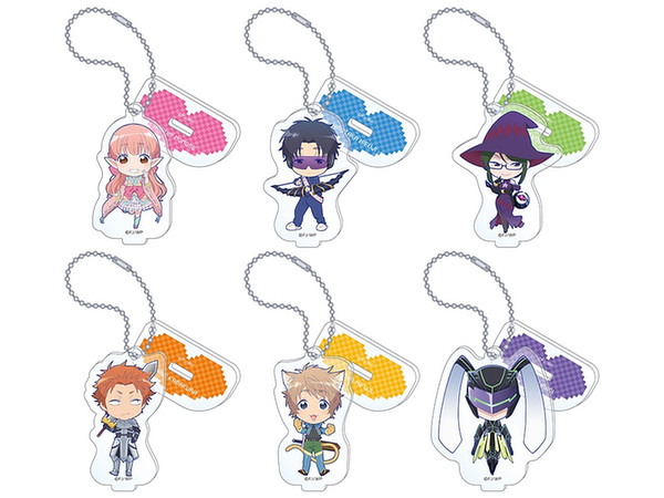Wotakoi: Love is Hard for Otaku (TV Anime Ver.): Acrylic Keychain Collection w/Stand 1Box 6pcs