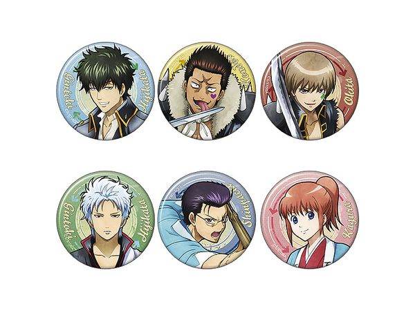 Gintama Character Badge Collection 1Box 6pcs