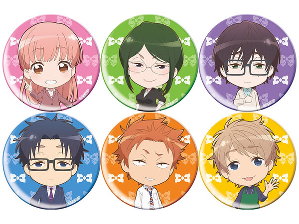 Wotakoi: Love is Hard for Otaku (Anime Ver.) Character Badge Collection Vol.2 1Box 6pcs