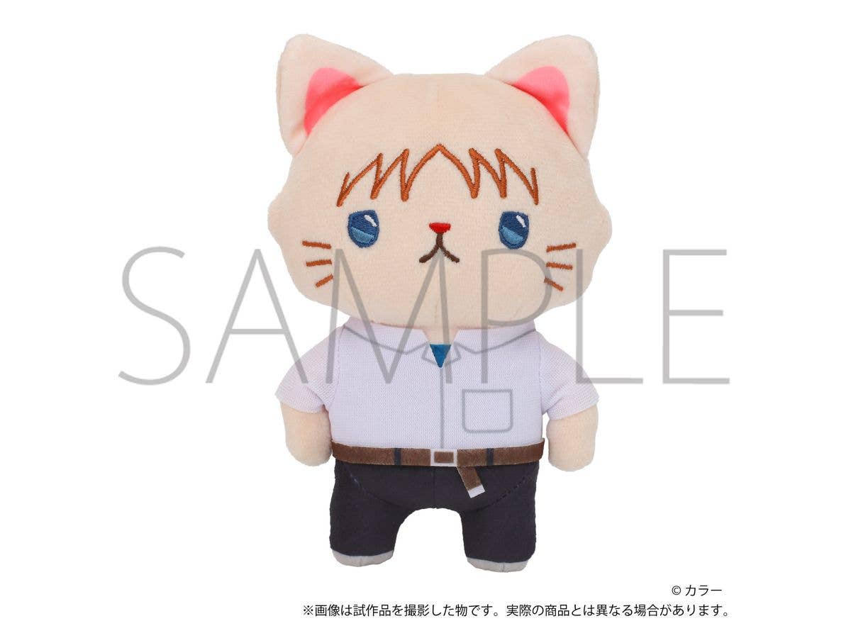 Evangelion New Theatrical Version WithCAT Plush Keychain With Eye Mask / Shinji Ikari