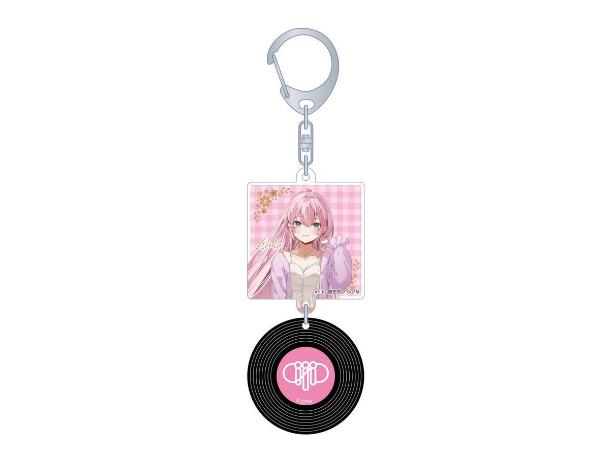 Hatsune Miku Series: Record-Style Keychain / Leja Festival D Megurine Luka