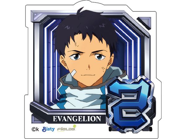 Evangelion: Die-Cut Sticker / Normal Pattern (2.Ryoji Kaji (Boy)) Pachinko Shin Evangelion