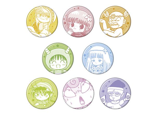 Mahojin Guru Guru: Character Badge Collection 1Box 8Pcs