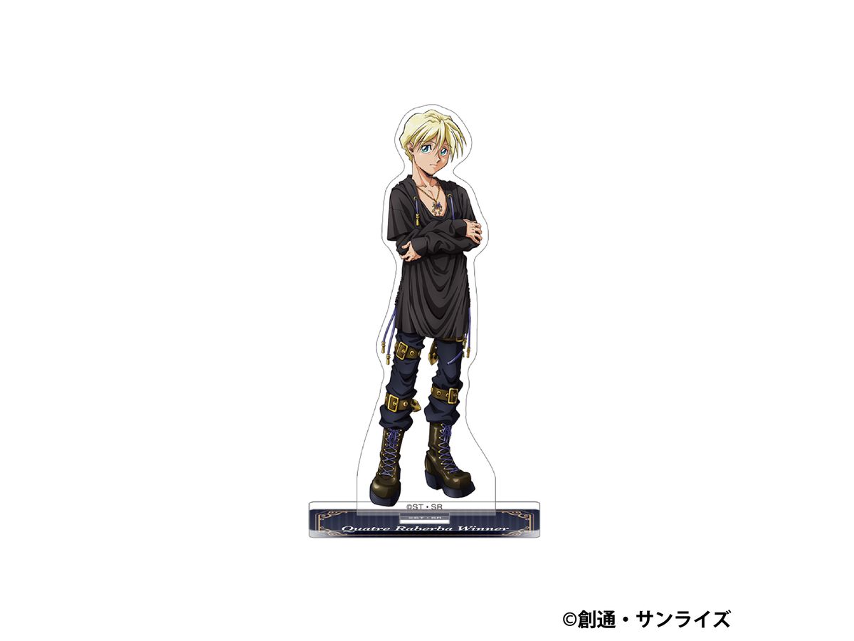 New Mobile Report Gundam Wing: Acrylic Stand / Quatre Raberba Winner