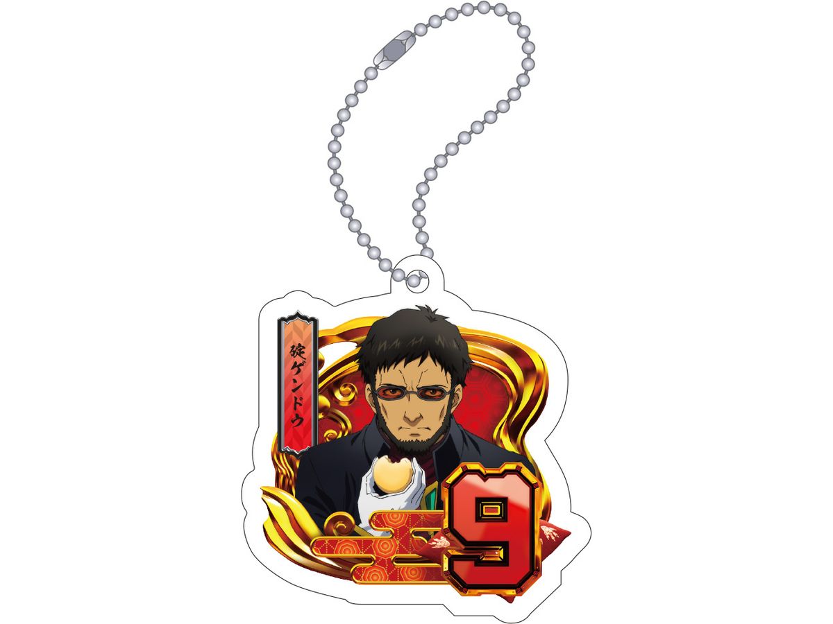 Evangelion: Acrylic Key Chain / Inn Pattern (9. Gendo Ikari) Godzilla Vs. Evangelion: Second Impact G