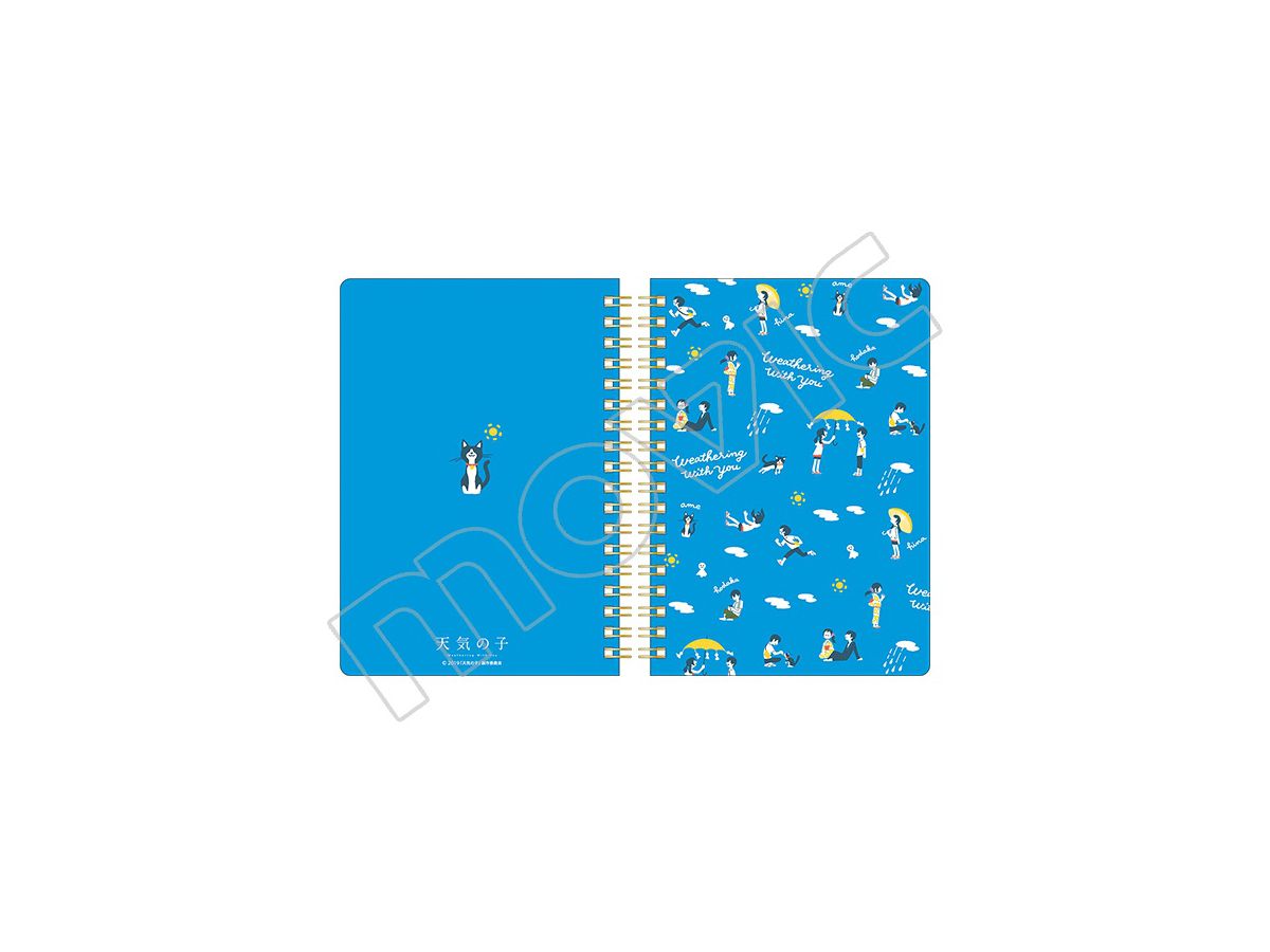 Weathering with You: Mini Ring Notebook: A